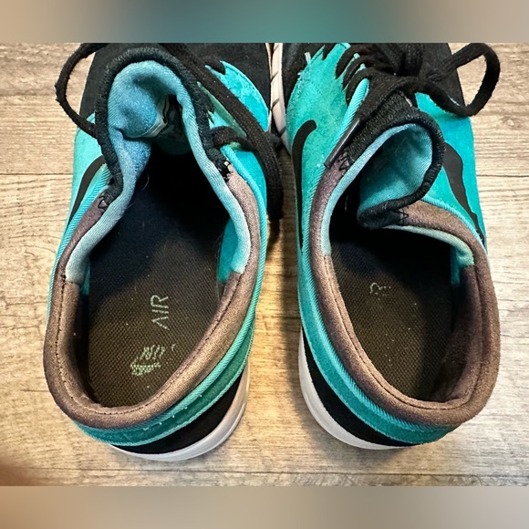 Nike Stefan Janoski Max SB Black Mint Retro “Tiffany” Suede Shoes Men’s Size 10 - Picture 7 of 8